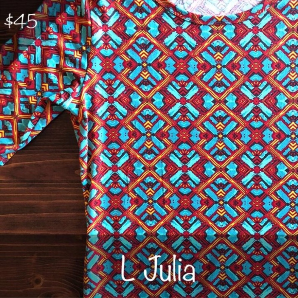 LuLaRoe Julia Shift Dress